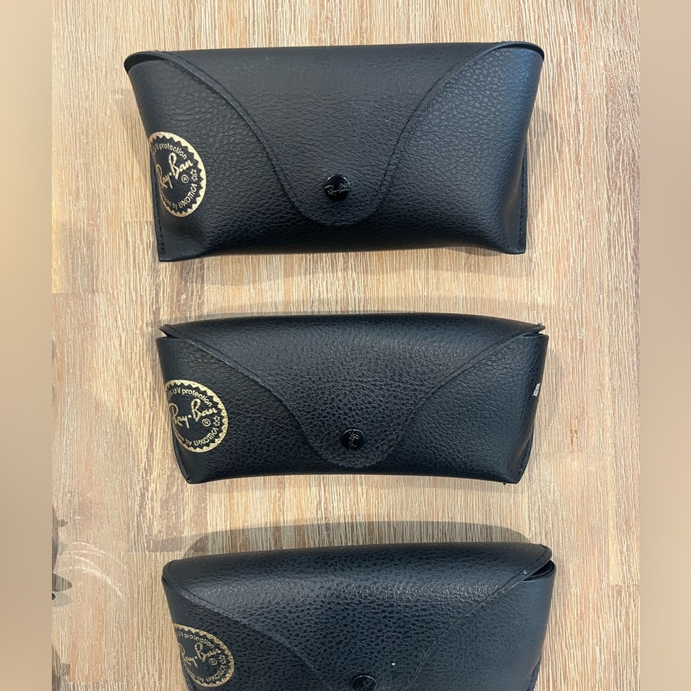 CLOSET CLEANOUT! 3 Rayban Sunglasses Cases